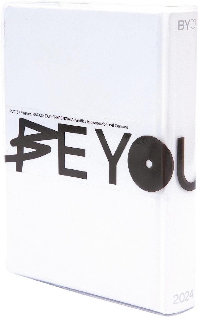 Diario Beyou Medium Extra White Arcoufficio