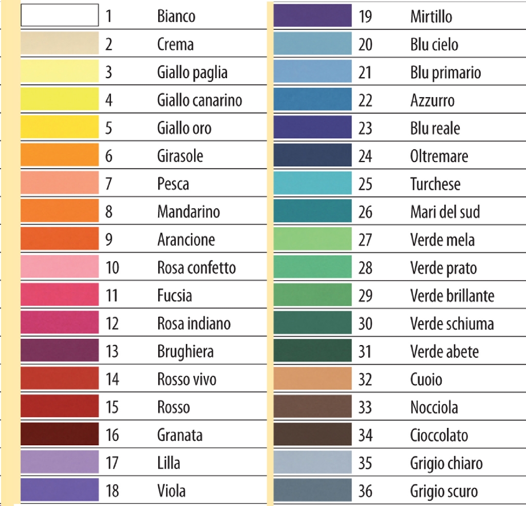 Cartoncini colorati Colorline - Canson - bianco - conf. 25