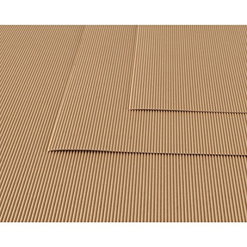 Cartoncino ondulato metallizzato - Dimensioni cm. 50x70 foglio singolo  disponibile in diversi colori